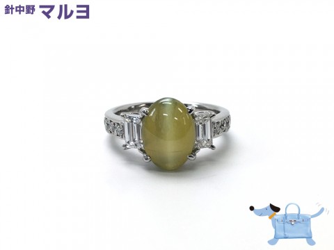 クリソベリルキャッツアイリングを買取り致しました☆サムネイル