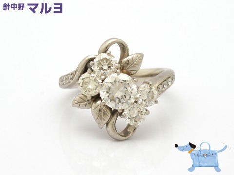 ダイヤデザインリングを買取り致しました☆サムネイル