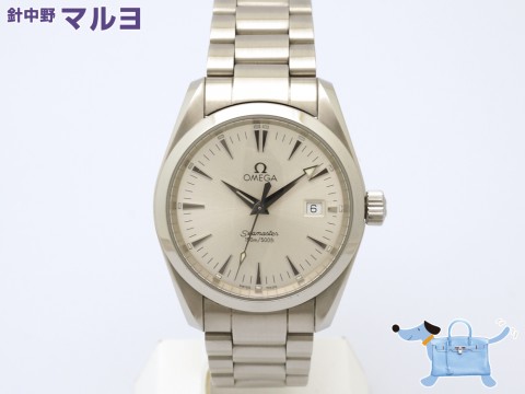 オメガ(OMEGA)シーマスターアクアテラを高価買取しました。サムネイル