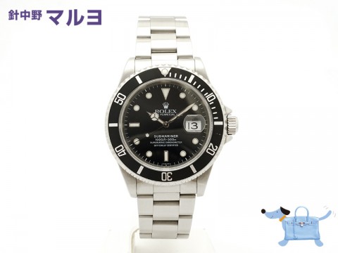 ROLEX(ロレックス)のサブマリーナデイト(16610)を高価買取致しました。サムネイル