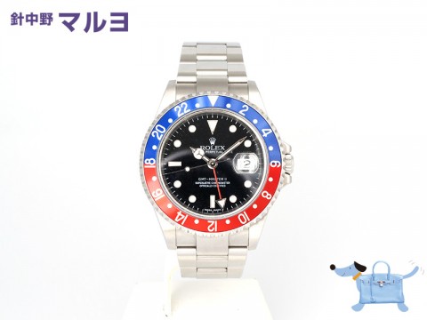 ROLEX(ロレックス)のGMTマスター2(16710)を高価買取致しました。サムネイル