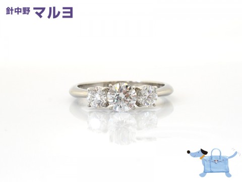 高品質なダイヤリングを買取致しました。サムネイル