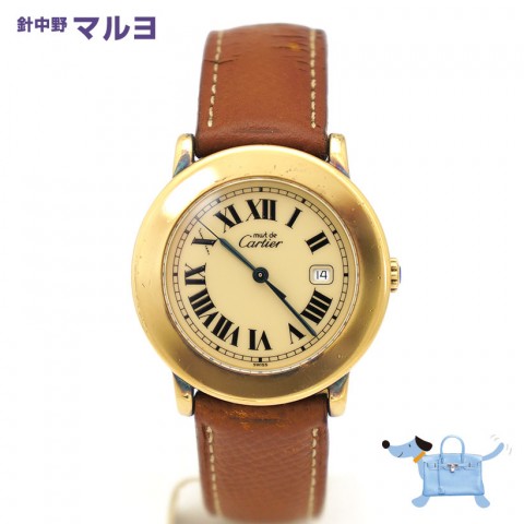カルティエの男性用時計を高価買取いたしました。サムネイル