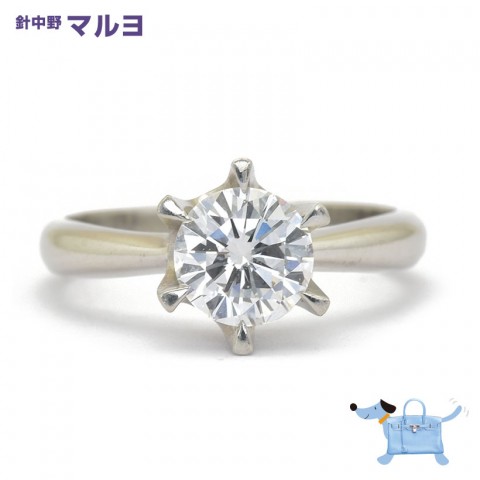 一粒ダイヤモンドのリングを高価買取いたしました。サムネイル